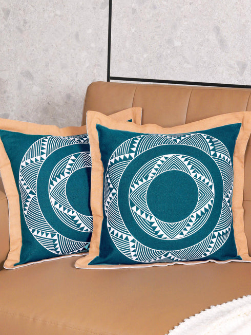 Blue / 2 Pcs Set-40x40 cm