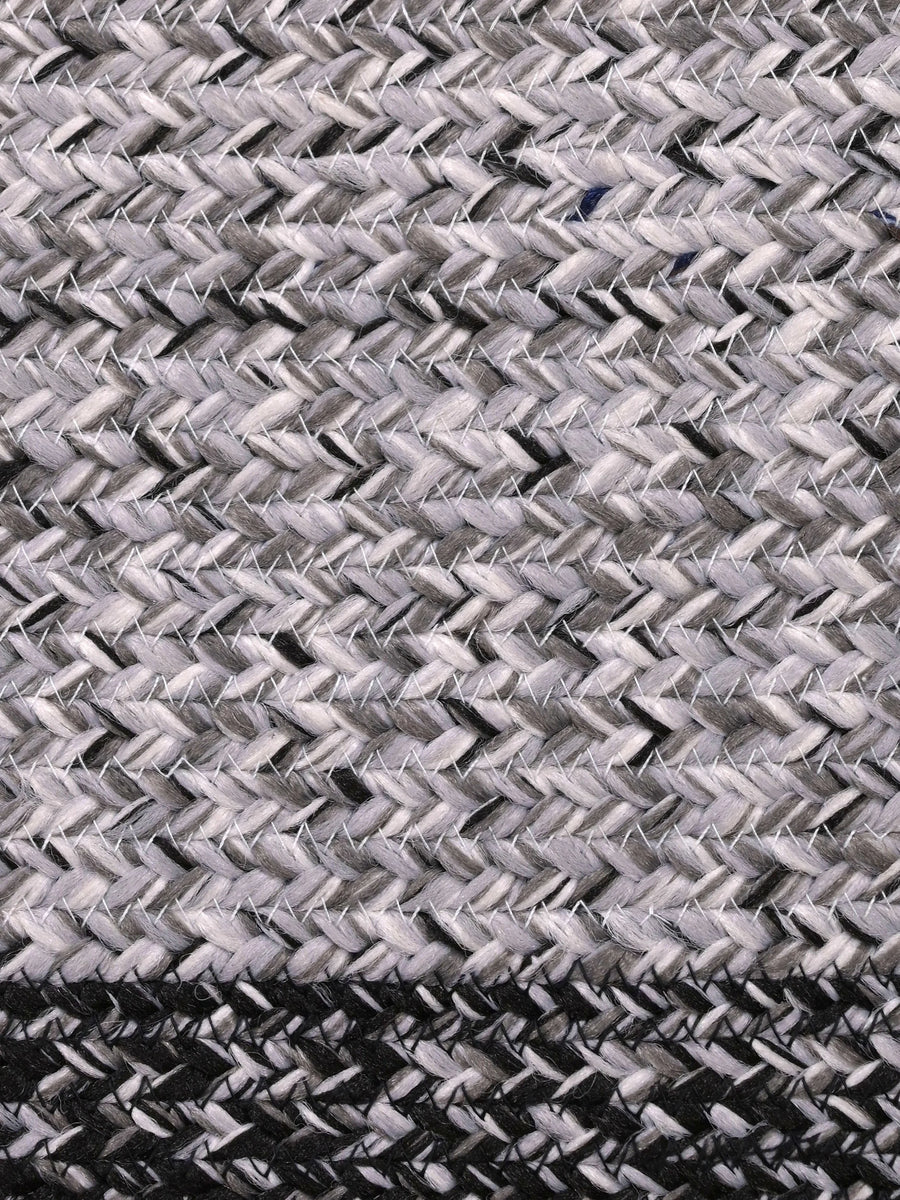 OiC Robust Oval Braided Rug | Heavy-Duty Indoor Outdoor Carpet