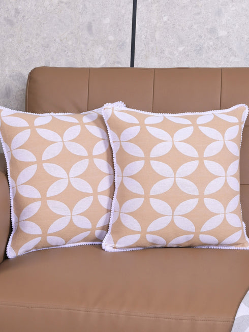 Beige / 2 Pcs Set-40x40 cm