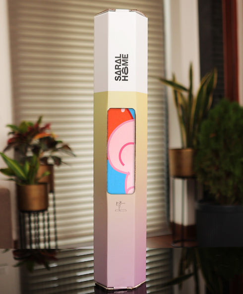 GIFT BOX | Peppa-Pig Printed Yoga Mat 70x170CM | Microfiber Yoga Mat | For Gift & Daily Use
