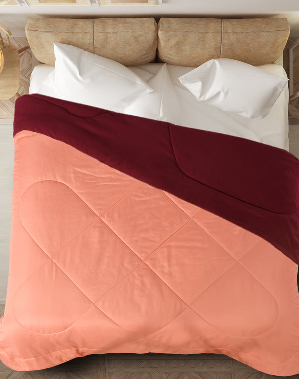 Reversible Solid Cotton Blanket/Comforter
