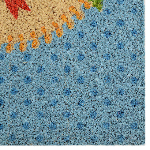 Saral Home Coir Door Mat | Anti-Slip & Durable