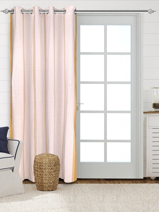 Stripe Handmade Cotton Curtain for Living Room